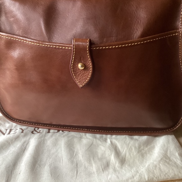 Dooney and Bourke Florentine Messenger Bag, Chestnut - Picture 10 of 12